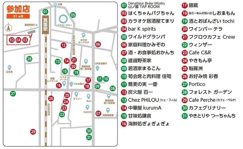 箕面4商店街