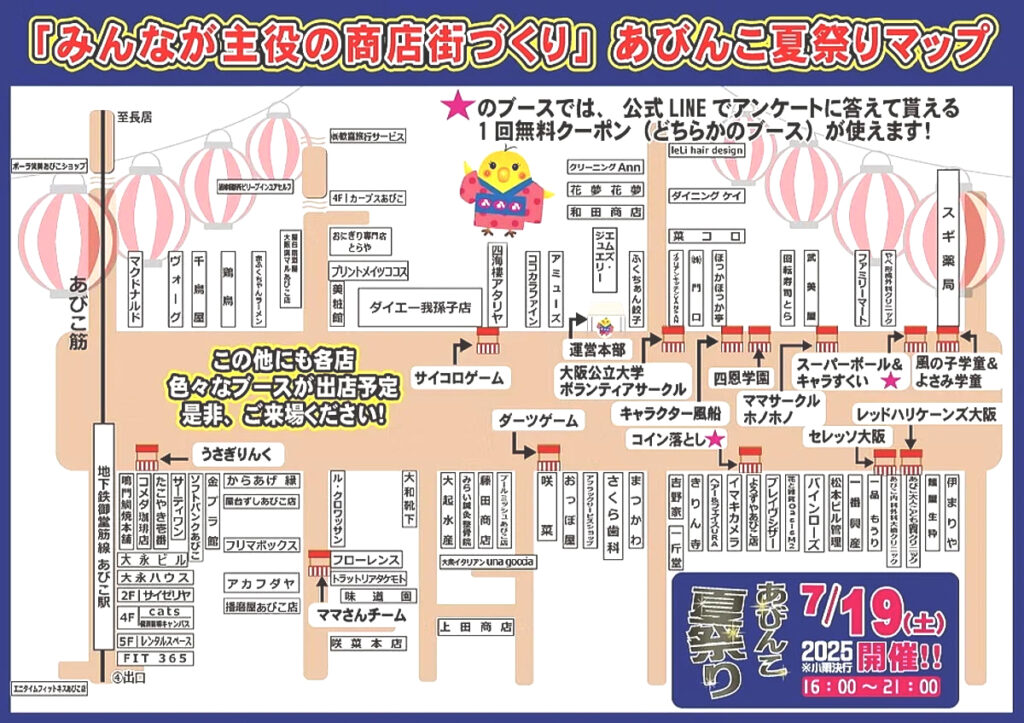 地下鉄あびこ中央商店街_あびんこ夏まつり_