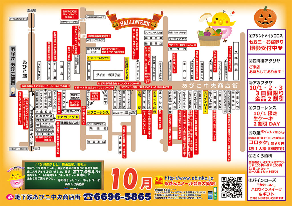 地下鉄あびこ中央商店街_奥様感謝デー